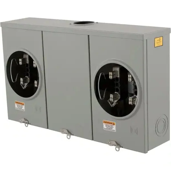 Double Electric Meter Box